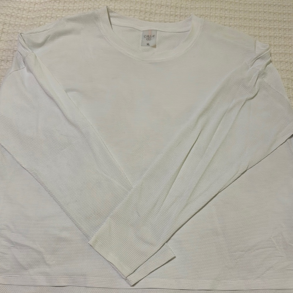 CALIA by Carrie Underwood White Long Sleeve Top